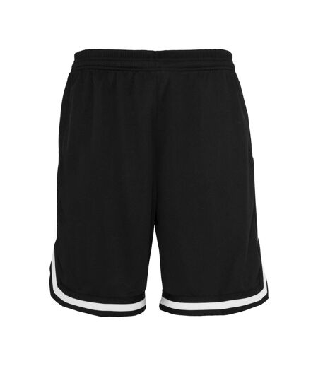 Short Motif/style À Rayures Homme Noir Blanc Urban Classics