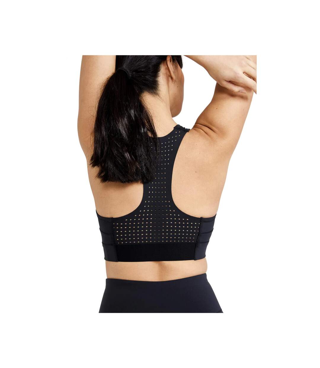 Womens/ladies pro charge sport crop top black Craft