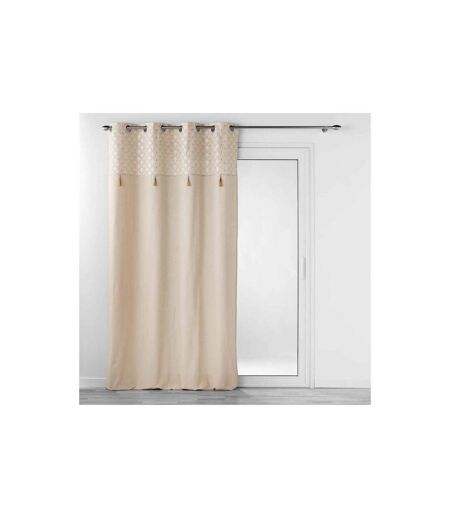 Rideau à Œillets Rafina 140x240cm Beige