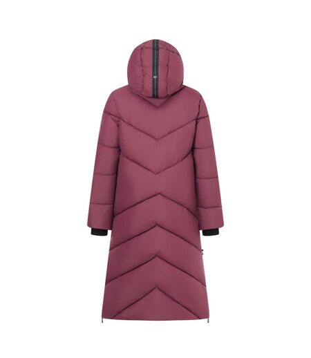 Womens/ladies Merida Long Length Padded Jacket Fig Regatta