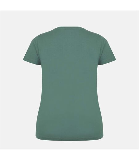 T-shirt Motif/style Uni Femme Kaki Slazenger