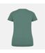T-shirt Motif/style Uni Femme Kaki Slazenger-2