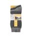 2 Pack Women's Wool Blend Cable Knit Boot Socks, Outdoor Socks-2