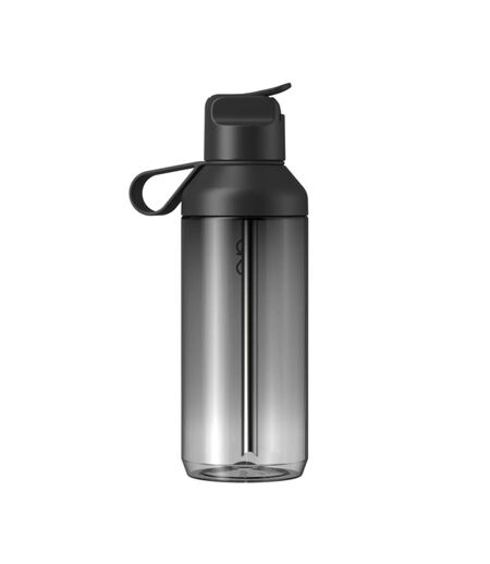 Gourde Avec Paille Motif/style Transparent Go Taille Unique Noir Obsidien Ocean Bottle