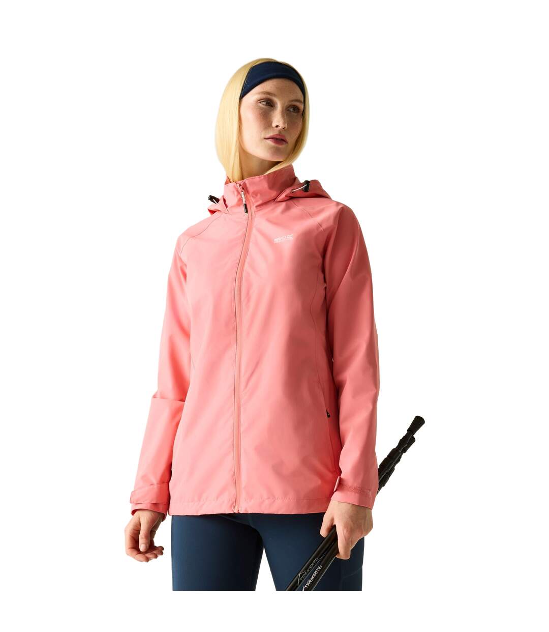 Womens/ladies Daysha Ii Waterproof Jacket Peach Pink Regatta-1