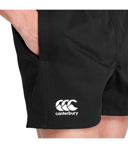 Short De Rugby Motif/style Logo Homme Noir Canterbury