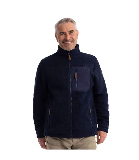 Veste Polaire Buck Homme Bleu Marine Trespass
