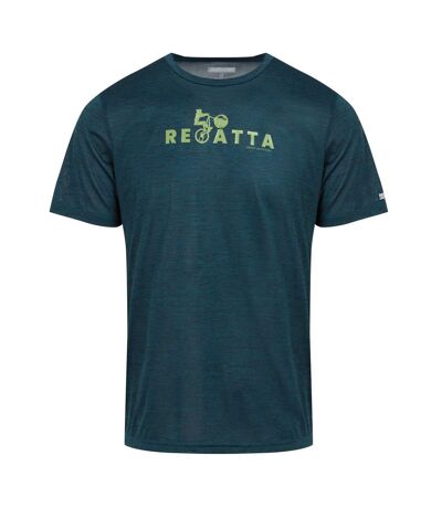 Mens Fingal Viii Cycle Marl T-shirt Moroccan Blue Regatta