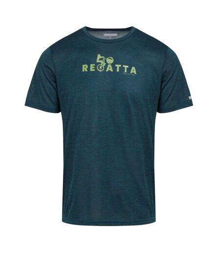 Mens Fingal Viii Cycle Marl T-shirt Moroccan Blue Regatta