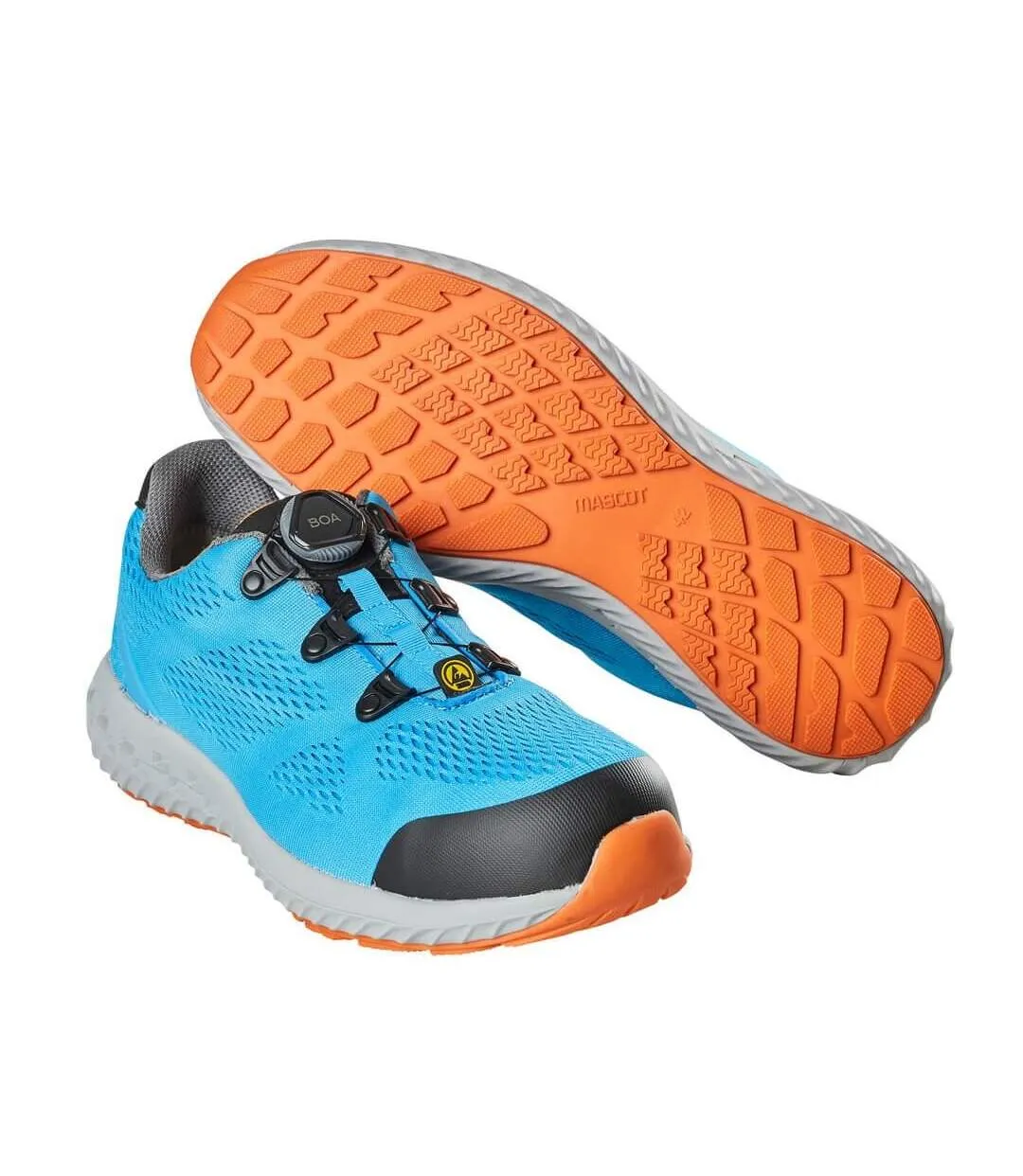 Womens/ladies Footwear Move Safety Shoes Turquoise Mascot-1
