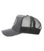 Casquette Trucker Motif/style Logo Brodé Homme Blanc Gris Societe Noir-3