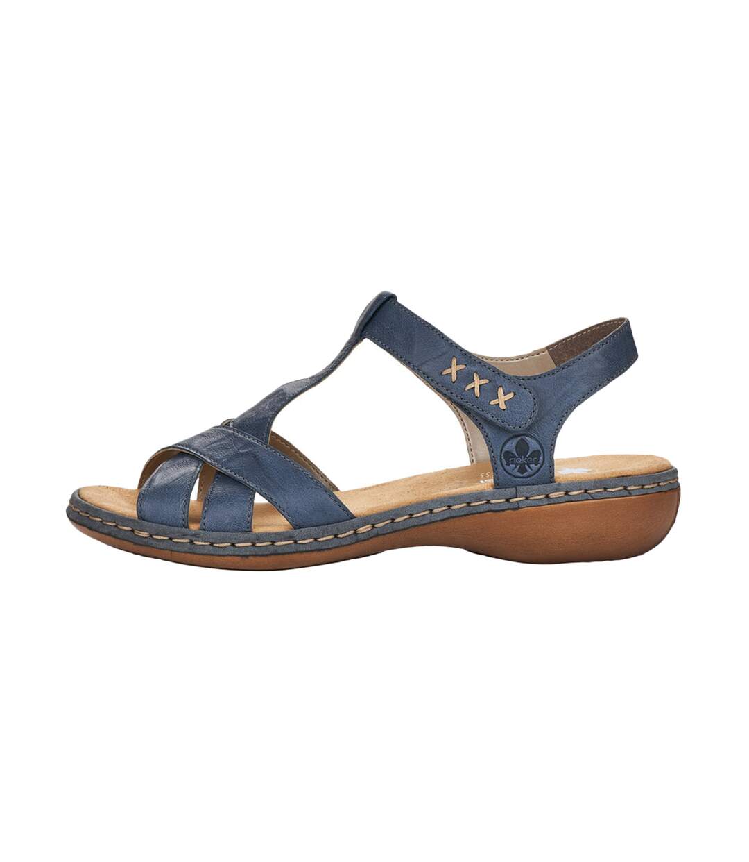 Sandales Cuir Rieker Massa-1