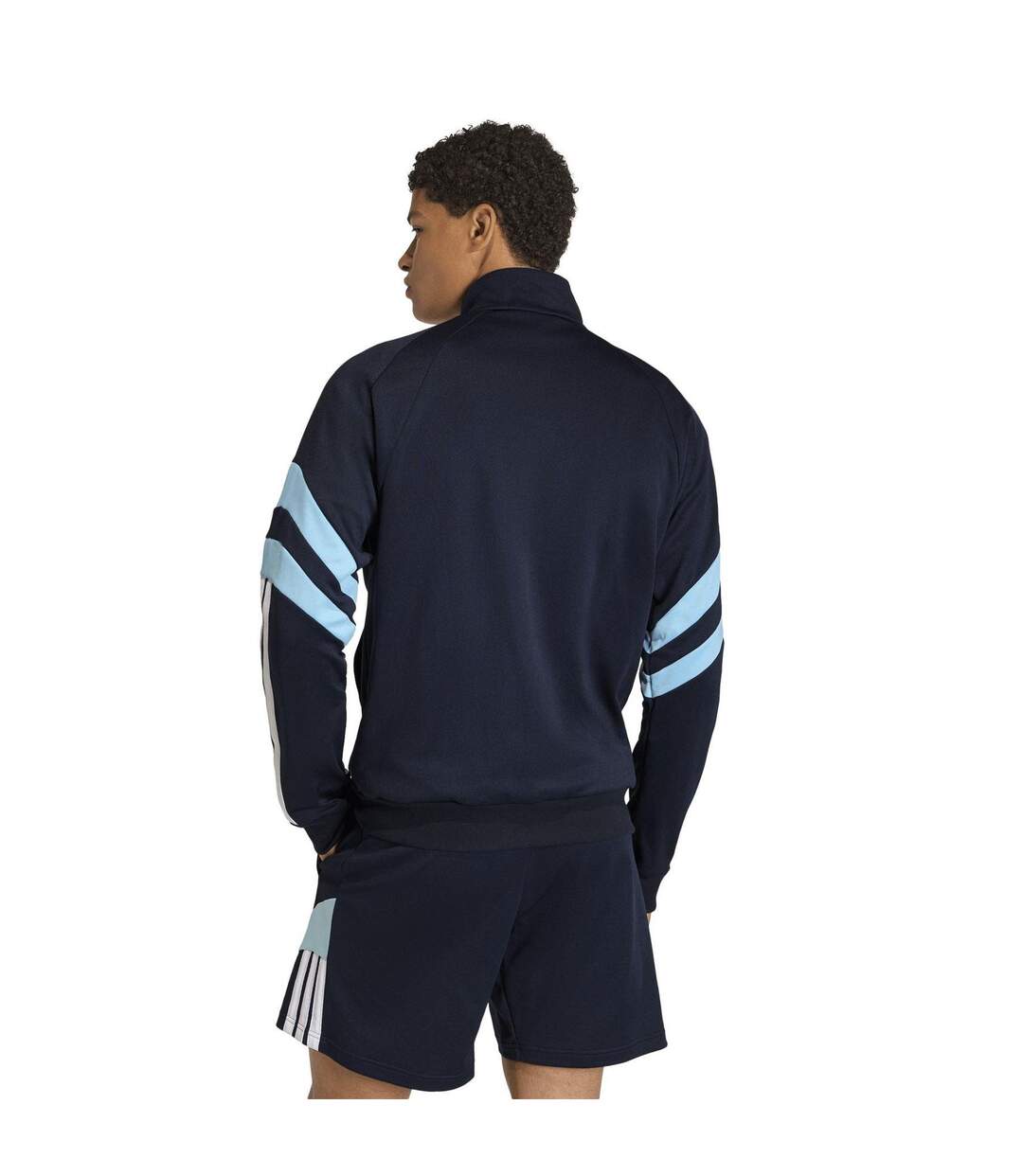 Haut De Survêtement Hot Homme Bleu Adidas-3