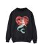 Disney - Sweat THE LITTLE MERMAID LOVE DADDY - Femme (Noir) - UTBI23379-1