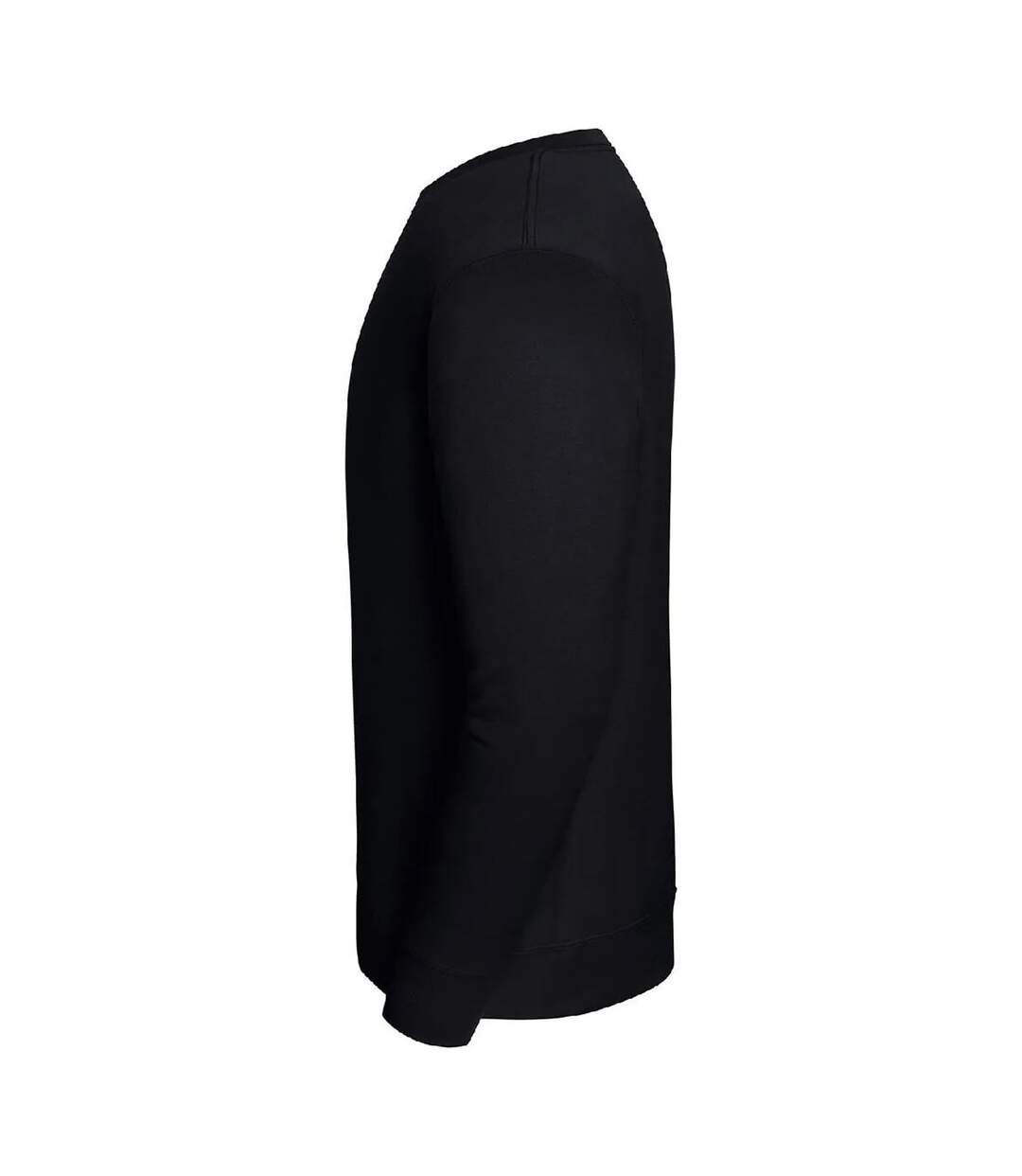 Mens Iconic Premium Sweatshirt Black Fruit Of The Loom-3