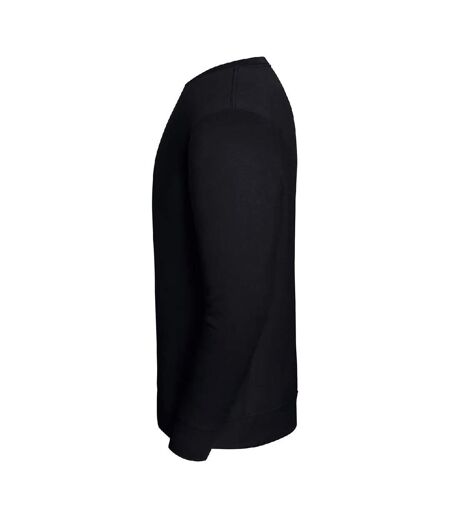 Mens Iconic Premium Sweatshirt Black Fruit Of The Loom