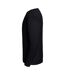 Mens Iconic Premium Sweatshirt Black Fruit Of The Loom-3