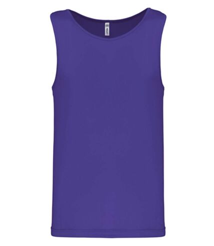 Débardeur de sport - Homme - PA441 - violet