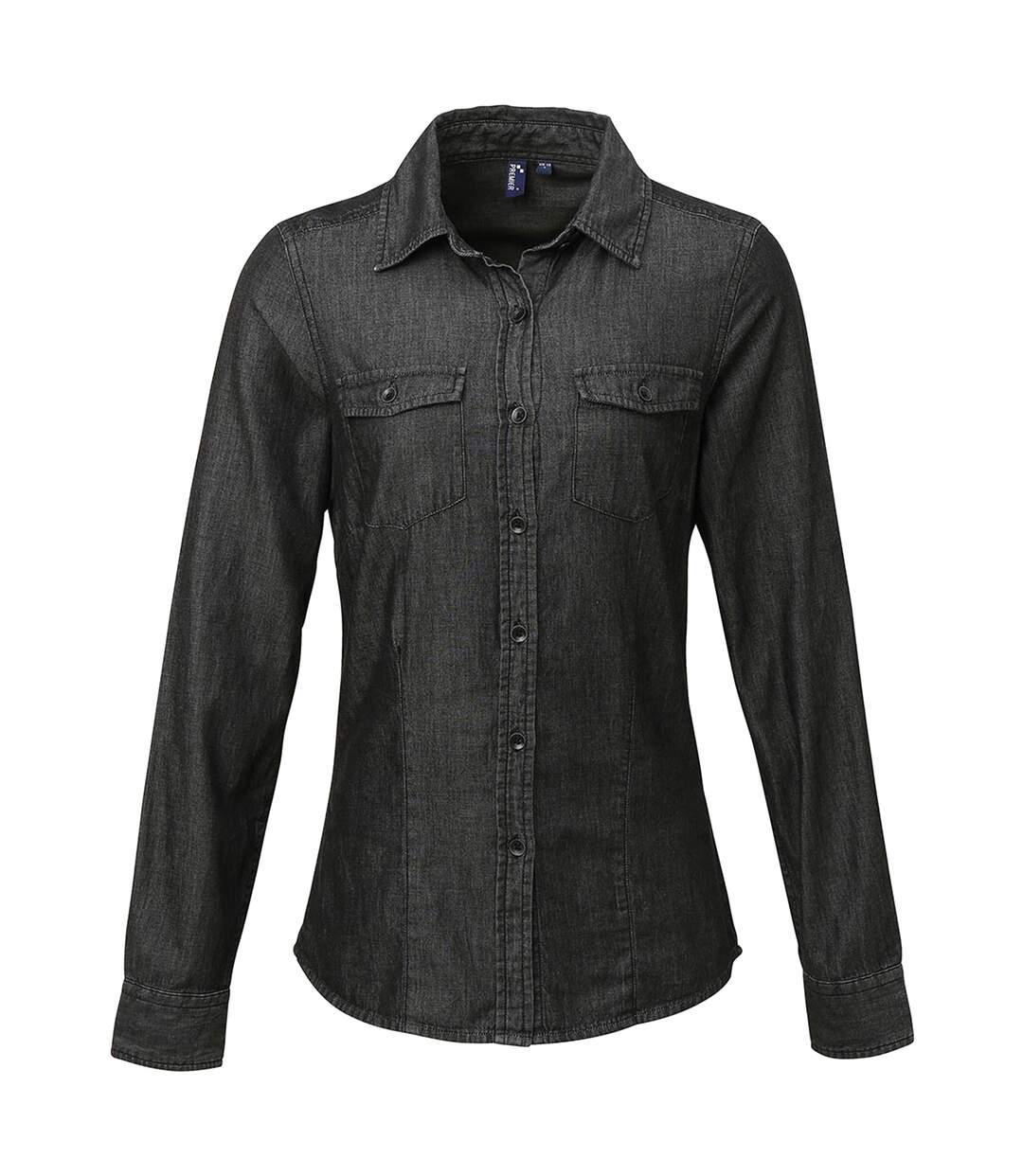 Chemise en jean femmes noir Premier