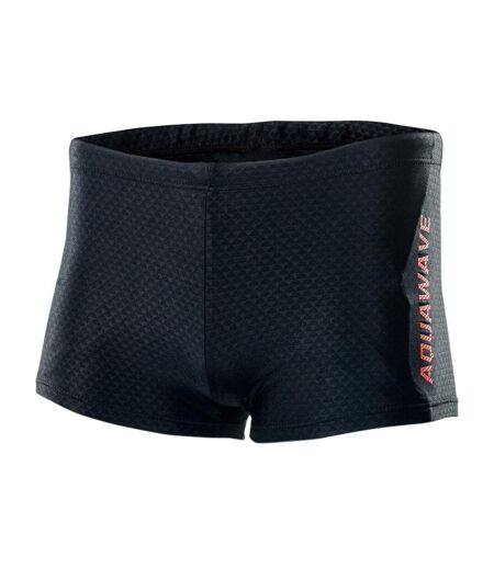 Short De Bain Carbo Homme Noir Orange Sanguine Aquawave