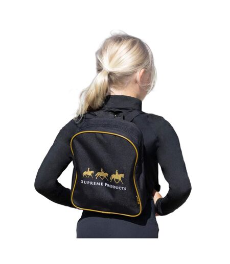 Pampered pony horse grooming bag one size black/gold Supreme Products