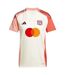 Womens/ladies 24/25 Adidas Jersey Ivory Olympique Lyonnais-2