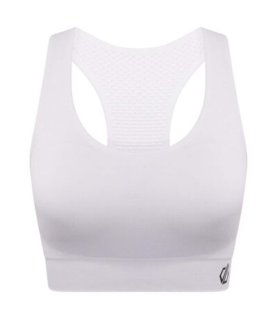 Womens/ladies dont sweat it ii sports bra white Dare 2B