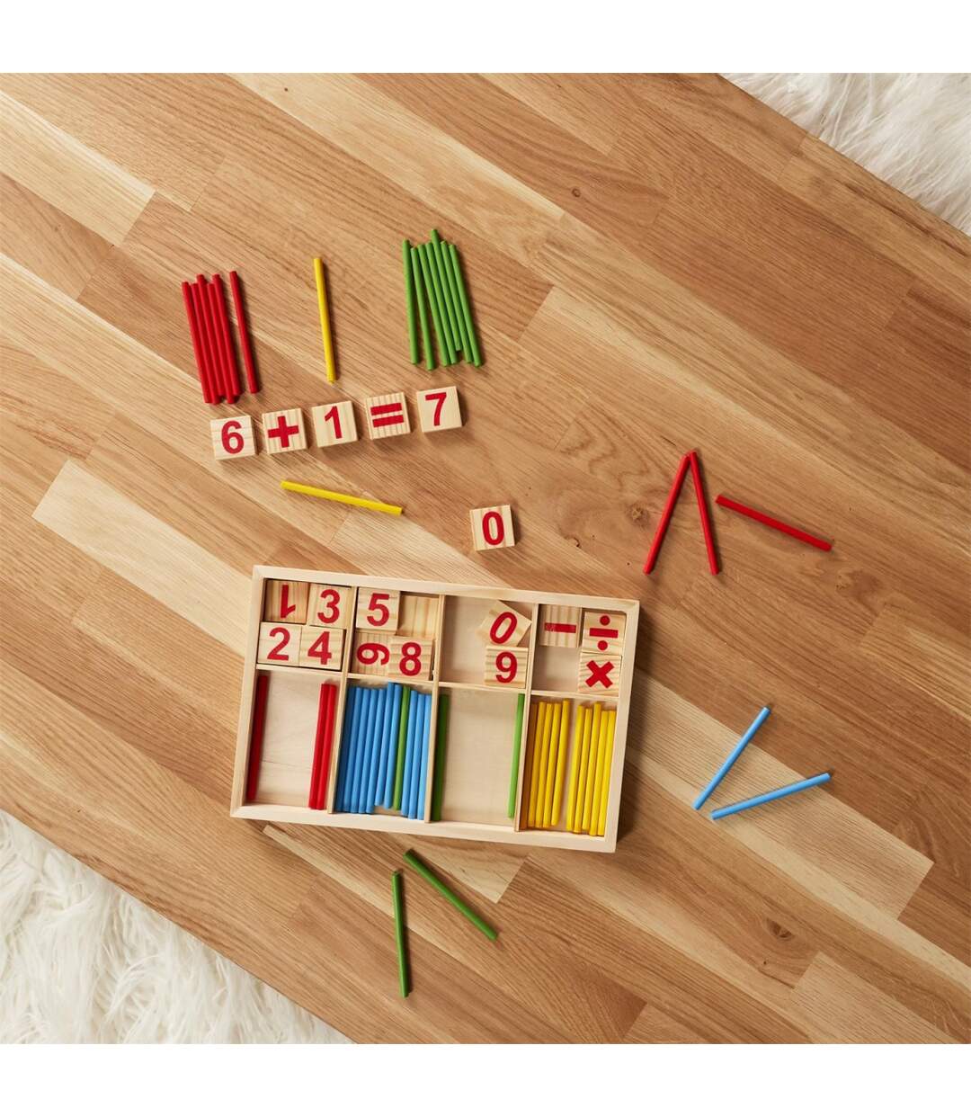 Bâtons de Calcul Je Comprends les Maths 24cm Multicolore-3