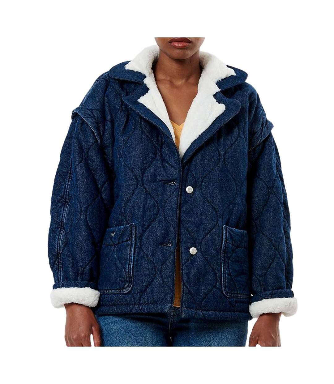 Veste bleu femme kaporal daisy-1