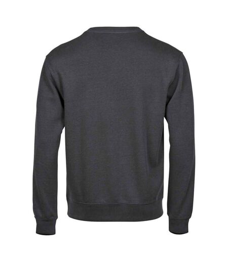 Pull Homme Gris Foncé Uni Tee Jays