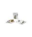 Jeu de 54 Cartes A Jouer 8cm Blanc-2