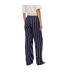 Pantalon De Grossesse Motif/style Rayure Verticale Femme Bleu Marine Foncé Mamalicious-3