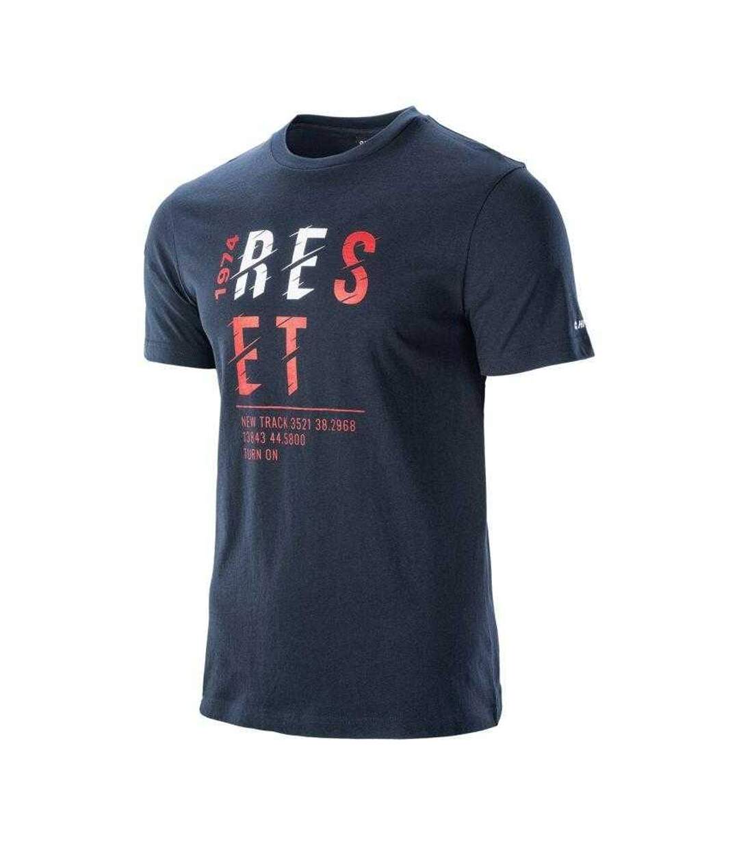 T-shirt Rimo Homme Bleu Marine Foncé Hi-Tec-3