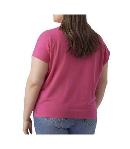 T-shirt Rose Femme Vero Moda Aya Curve - 42/44