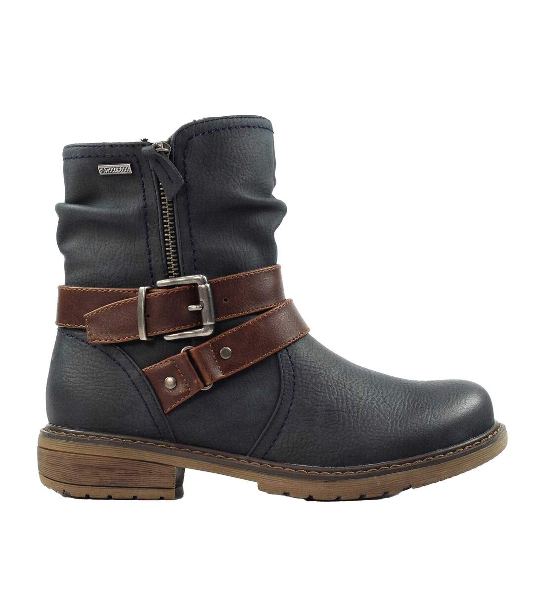Bottes Chime Femme Bleu Lunar-3