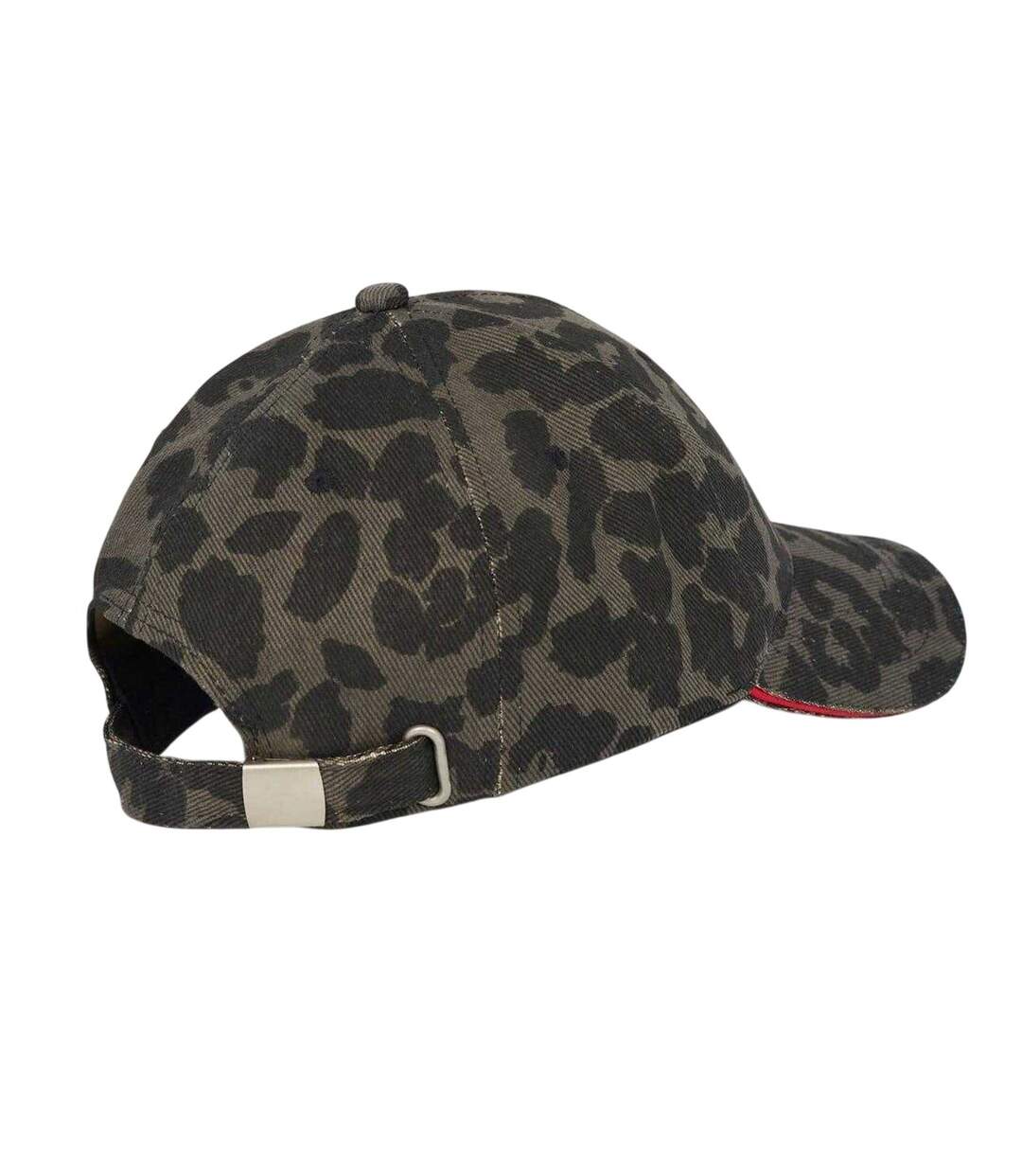 Casquette De Baseball Décontracté Motif/style Imprimé Léopard Homme Noir Argenté Imprimé Léopard Brave Soul-3