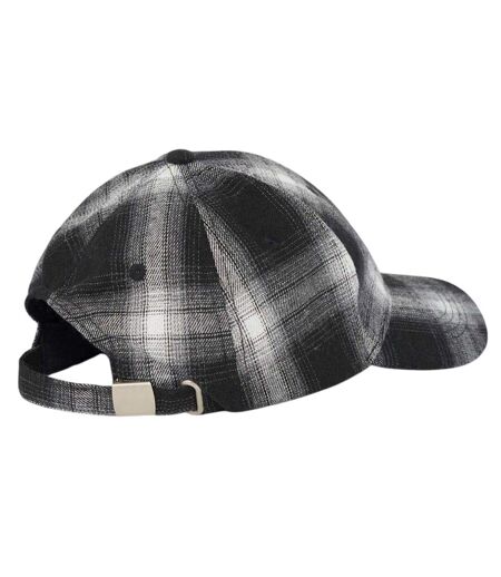 Casquette De Baseball Décontracté Motif/style Motif Écossais Homme Noir Blanc À Carreaux Brave Soul