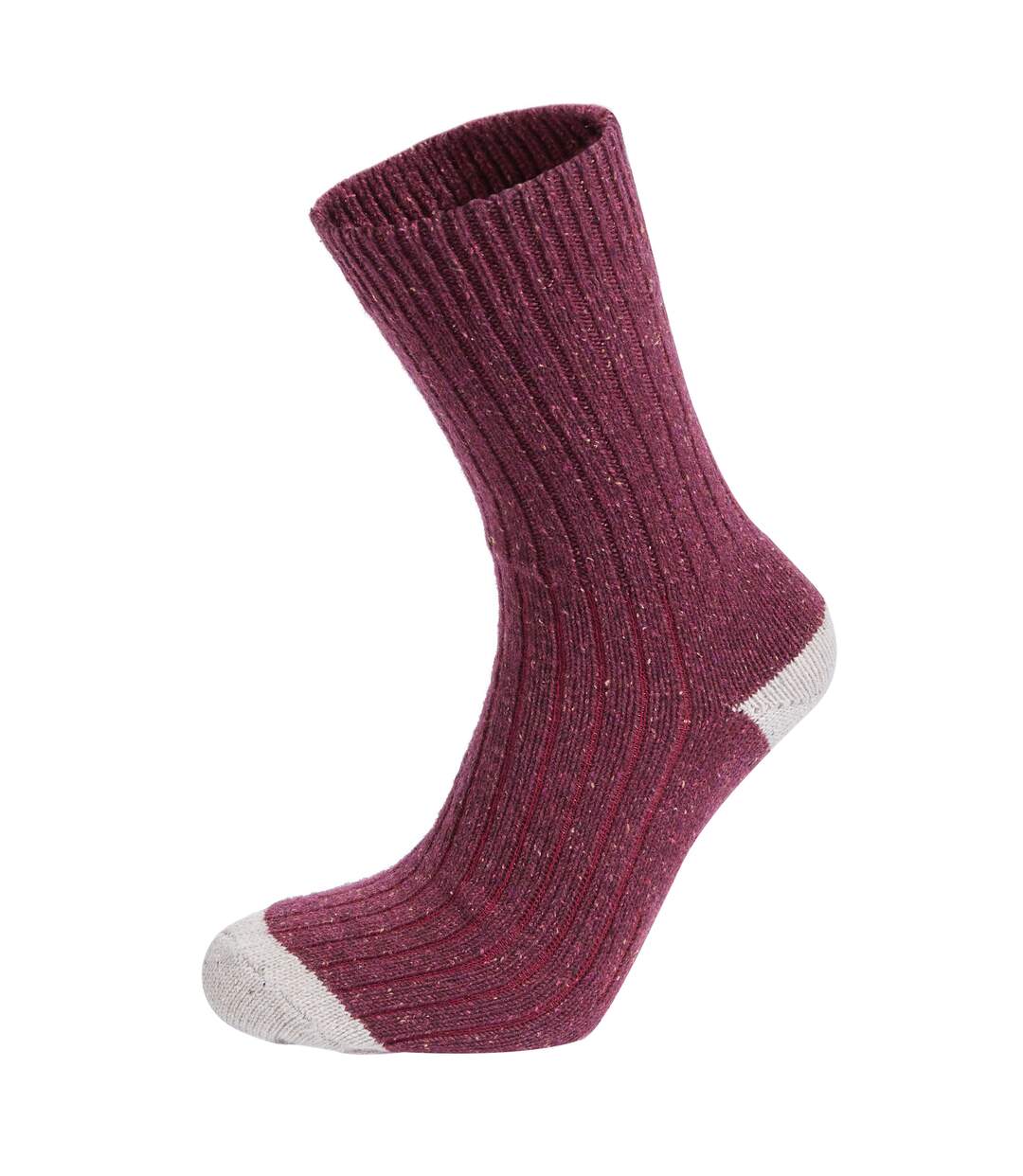 Chaussettes de marche nevis unisexe pourpre Craghoppers-3