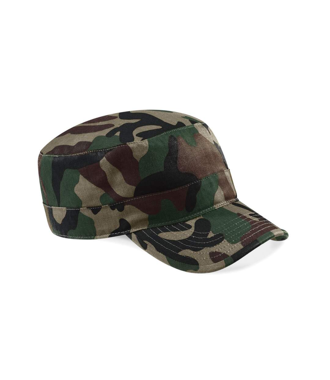Casquette Militaire Adulte Vert Kaki Beechfield-1