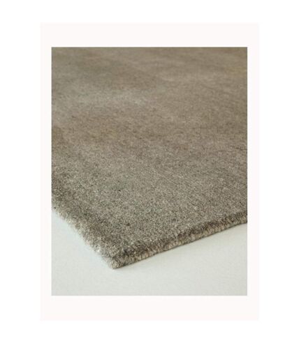 Tapis salon et chambre fait main en laine motif uni LOOK 418