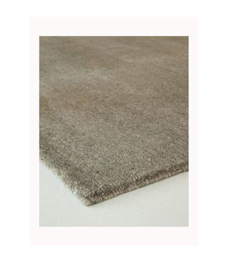 Tapis salon et chambre fait main en laine motif uni LOOK 418