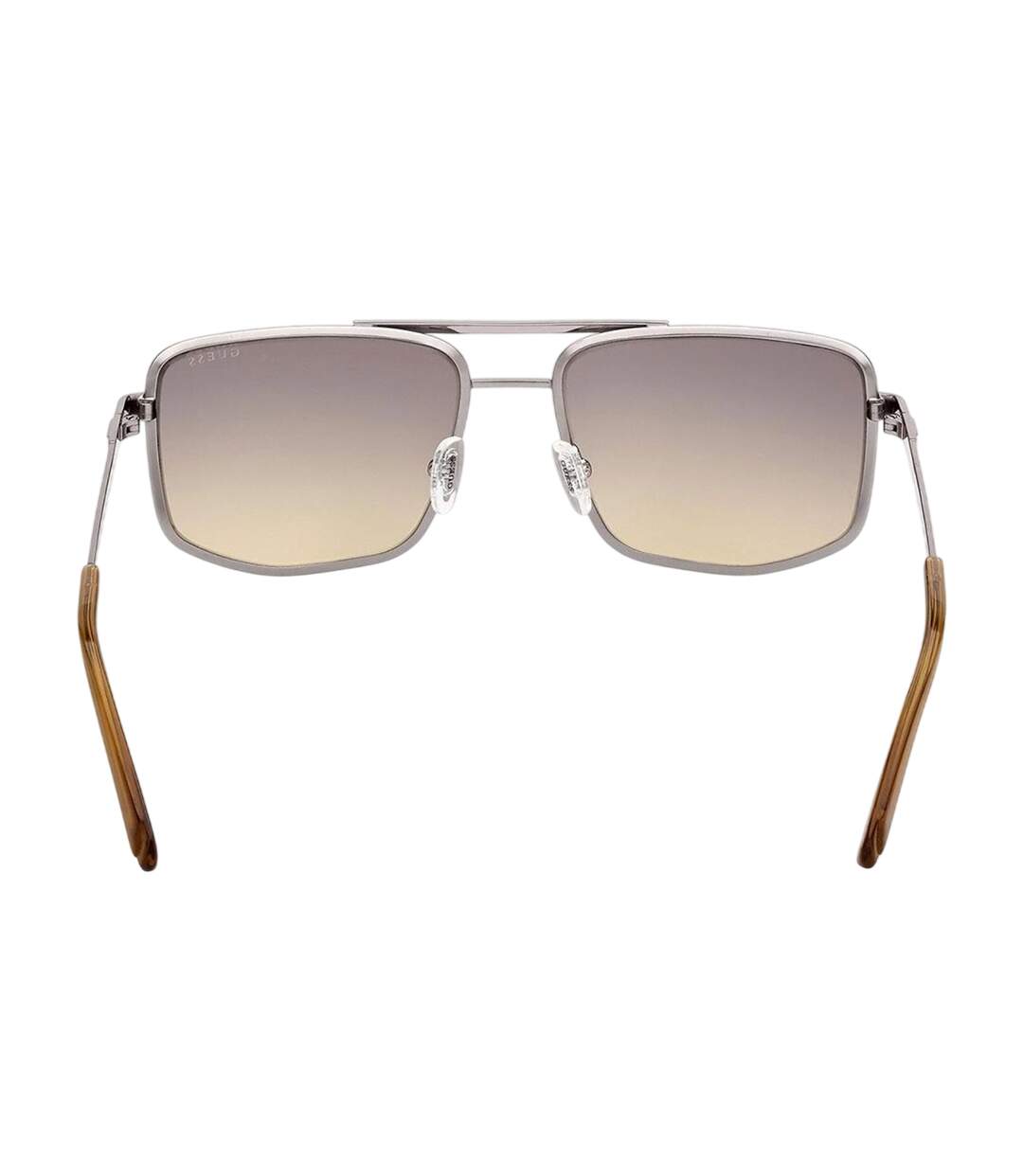 Lunettes De Soleil Motif/style Rectangulaire Adulte Taille Unique Argenté Marron Guess-2