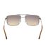 Lunettes De Soleil Motif/style Rectangulaire Adulte Taille Unique Argenté Marron Guess-2