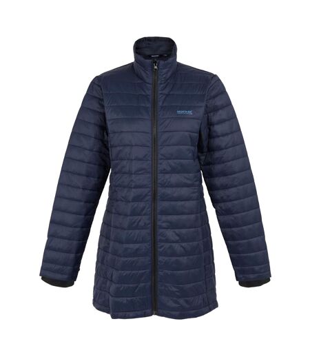 Womens/ladies denbury v 3 in 1 waterproof jacket navy/coronet blue Regatta