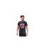 T-shirt Style Disque Vinyle Homme Bleu Marine Lambretta-1