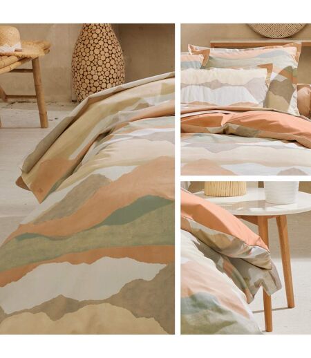 Housse de couette percale de coton LAND CRAIE