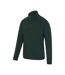 Mens Camber Ii Half Zip Fleece Top Dark Green Mountain Warehouse-2