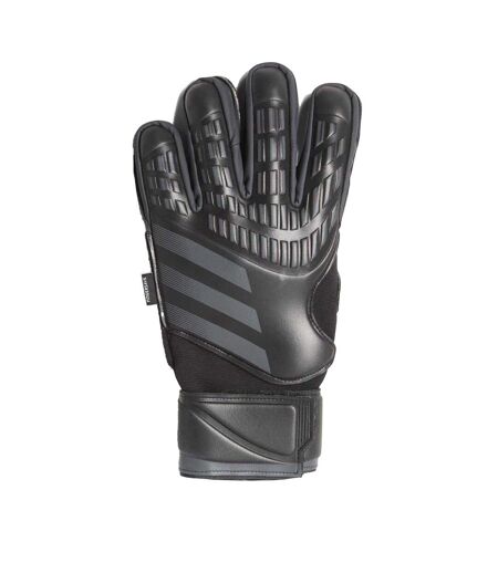 Unisex Adult Predator Match Fingersave Goalkeeper Gloves Black Adidas