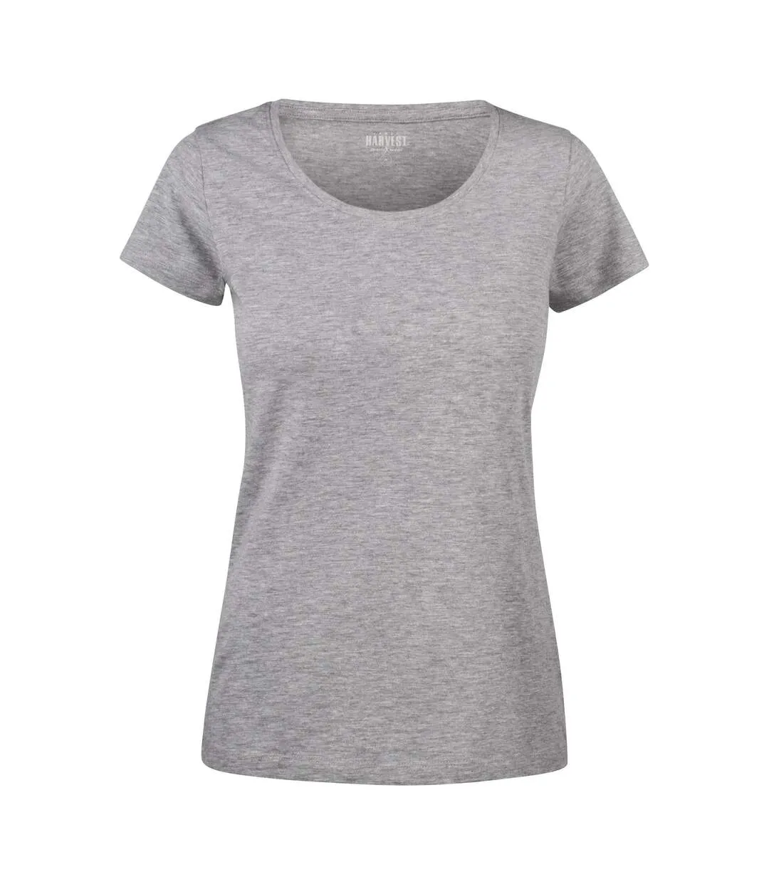T-shirt Twoville Femme Gris Chiné James Harvest-2