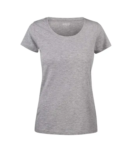 T-shirt Twoville Femme Gris Chiné James Harvest